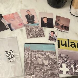 NCT-127 Regular-Irregular Official Album with all included collectibles